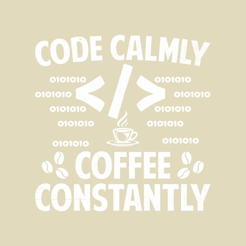 Kaffee-Codierung Programmierer Programmierer Entwickler Nerd Coff