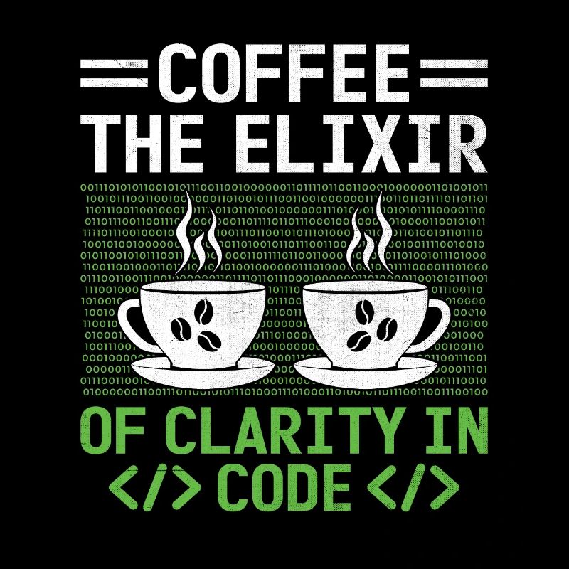 Café Codage Programmeur Codeur Développeur Nerd Coff