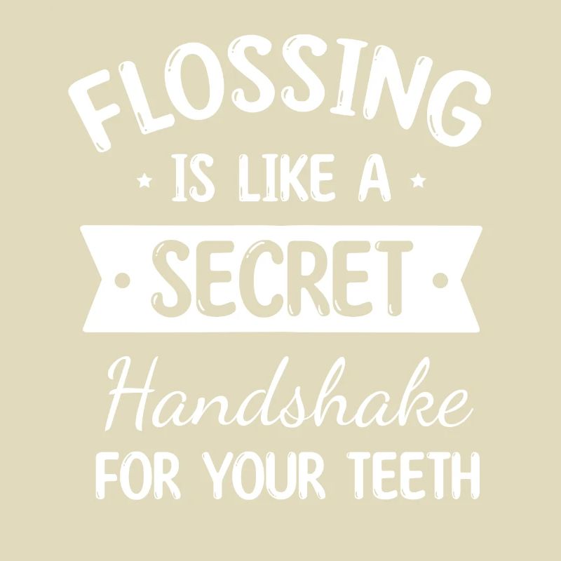 L’utilisation du fil dentaire est comme une poignée de main secrète pour vos dents