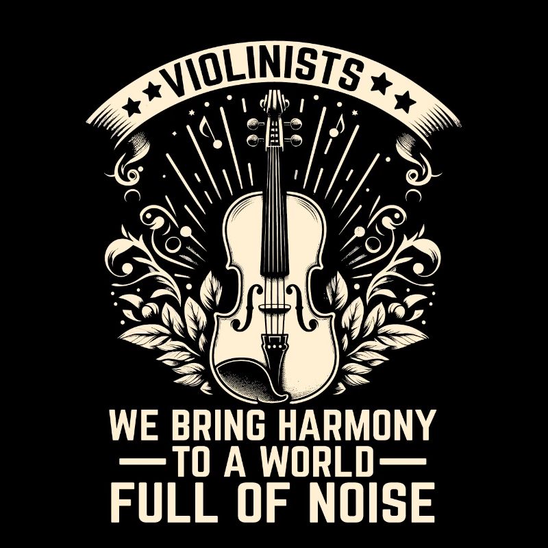Geiger Wir bringen Harmonie in eine Welt voller Noi