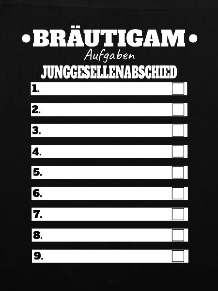 Bräutigam Polterer Junggesellenabschied Männer Fun