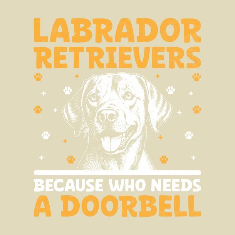 Labrador Retrievers Parce Qui A Besoin D’une Sonnette L