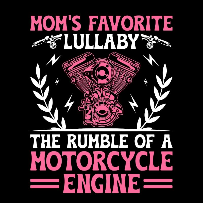 Mamas Lieblingsschlaflied Das Rumpeln eines Motorrads