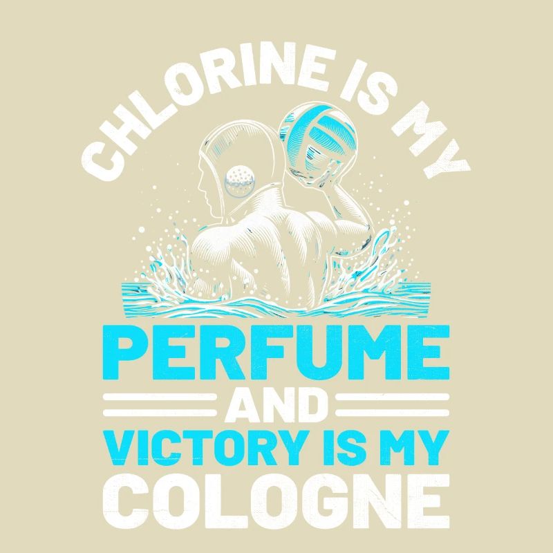 Le chlore est mon parfum et la victoire est mon eau de Cologne