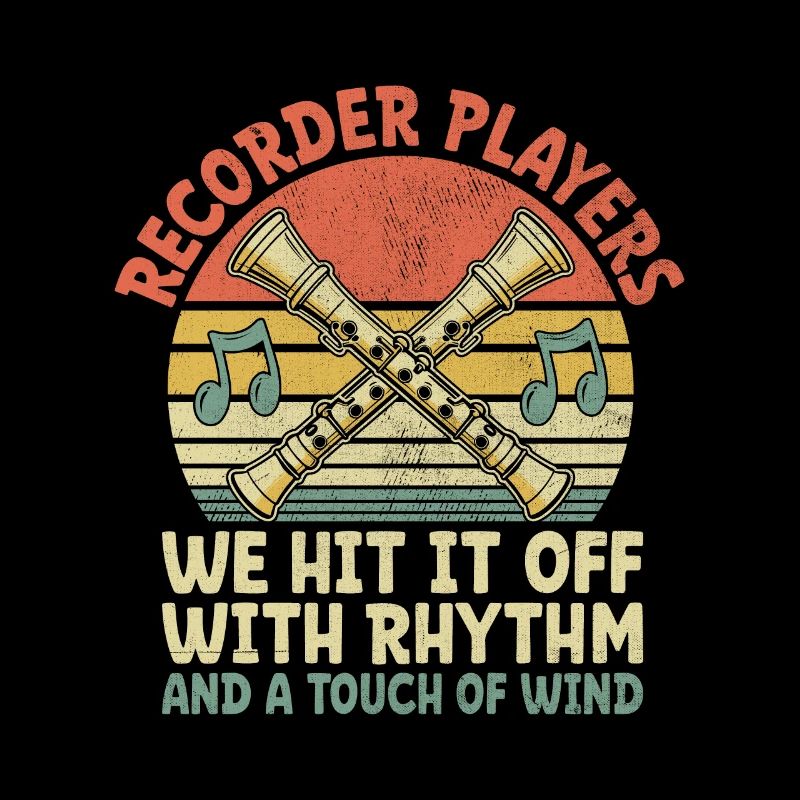 Recorder Players We Hit It Off With Rhythm And A T
