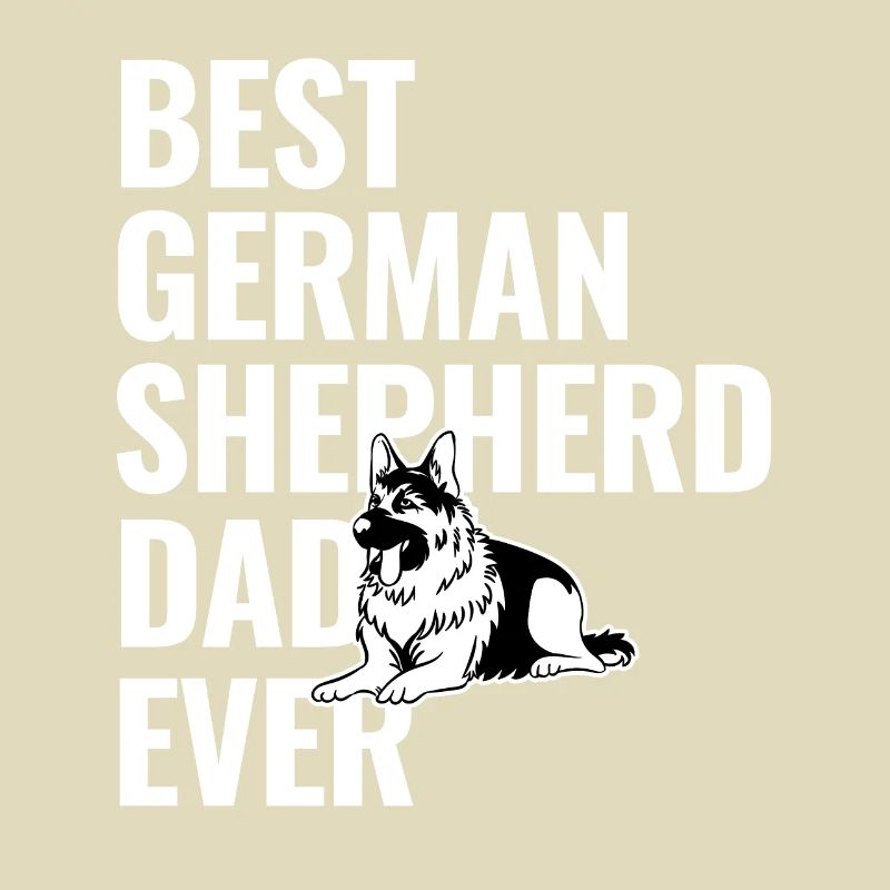 Best German Shepherd Dad Ever Dog Lover GSD