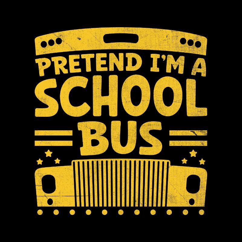 Pretend I'm A School Bus Driver Busman Driving