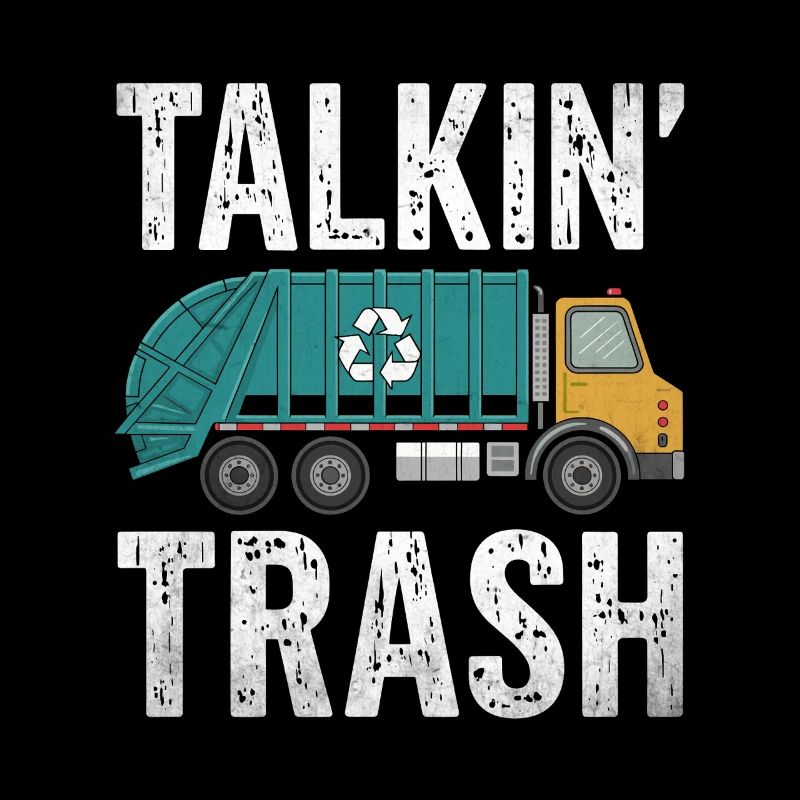 Talkin' Trash Collector Garbage Collecting Waste