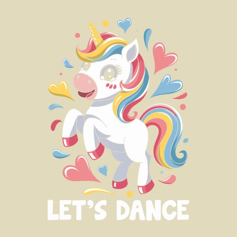 Une licorne qui danse, Let’s Dance Dancing Dancer