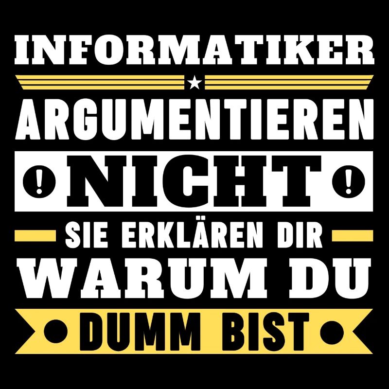 Informatiker argumentieren nicht