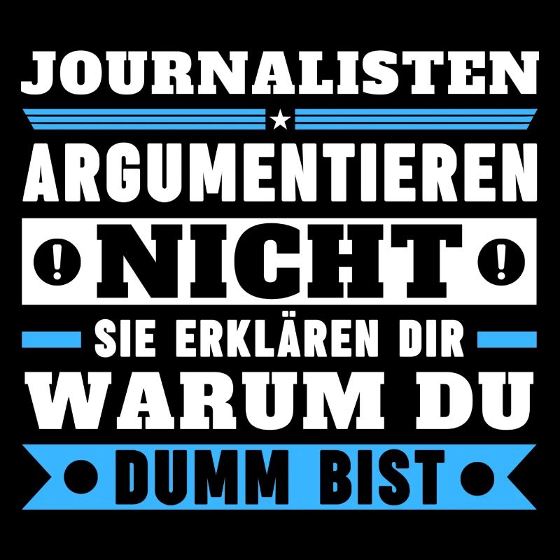Journalisten argumentieren nicht