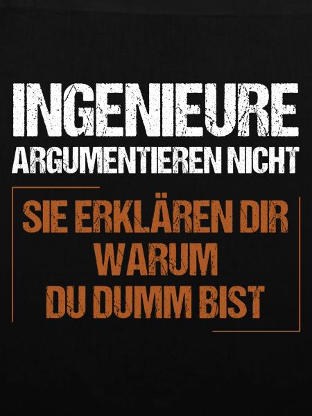 Engineers don't argue