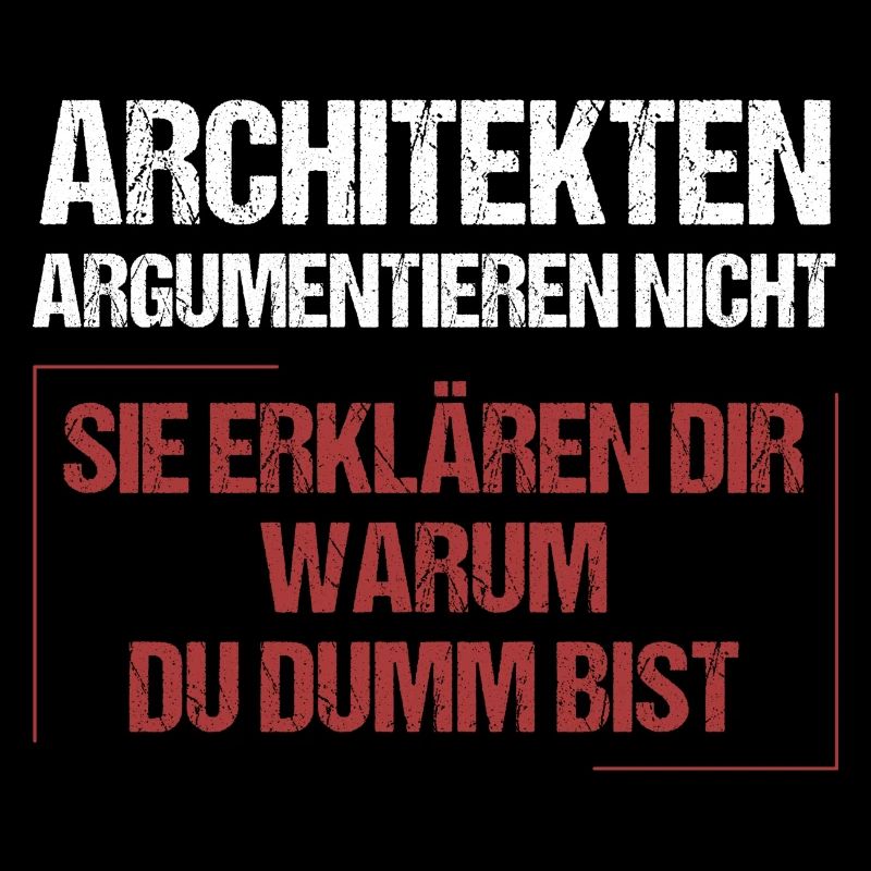 Architects don't argue