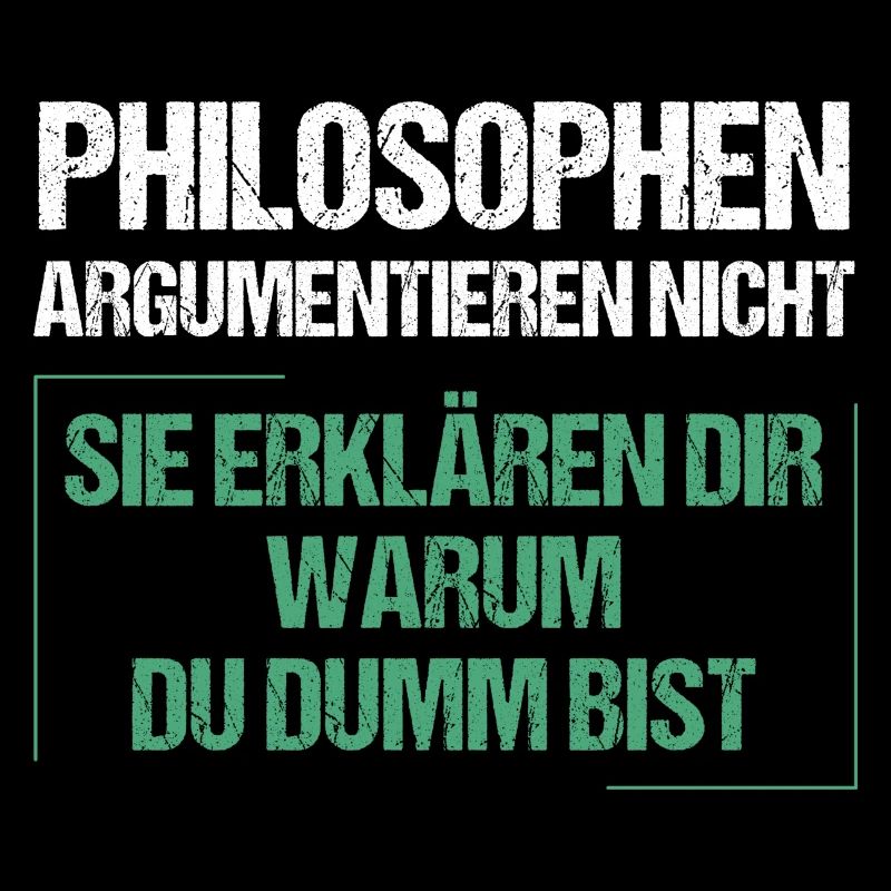 Philosophen argumentieren nicht