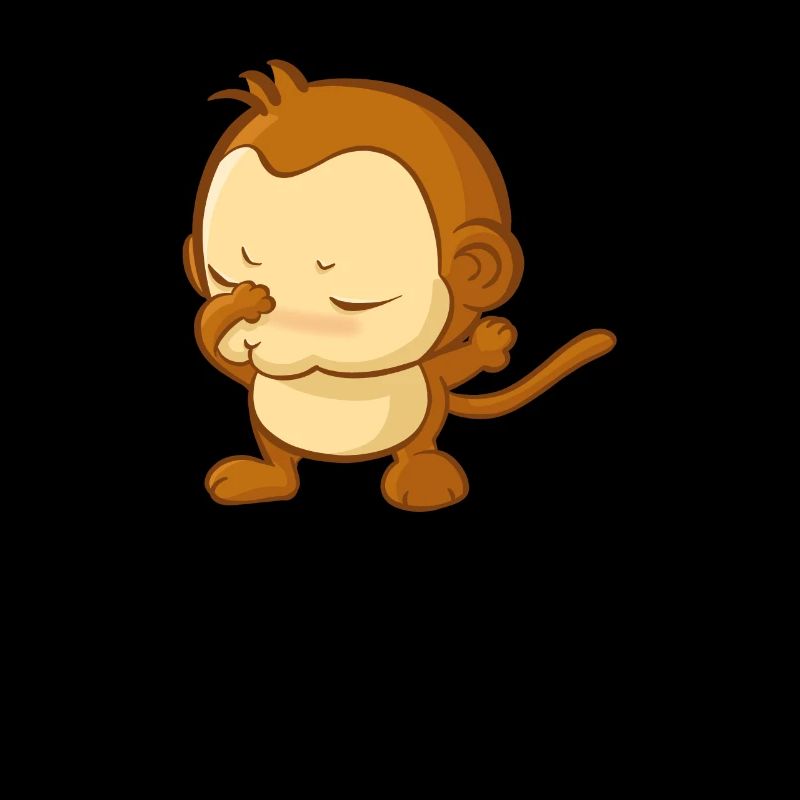 Dabbender monkey dabbing monkey monkey sweet gift