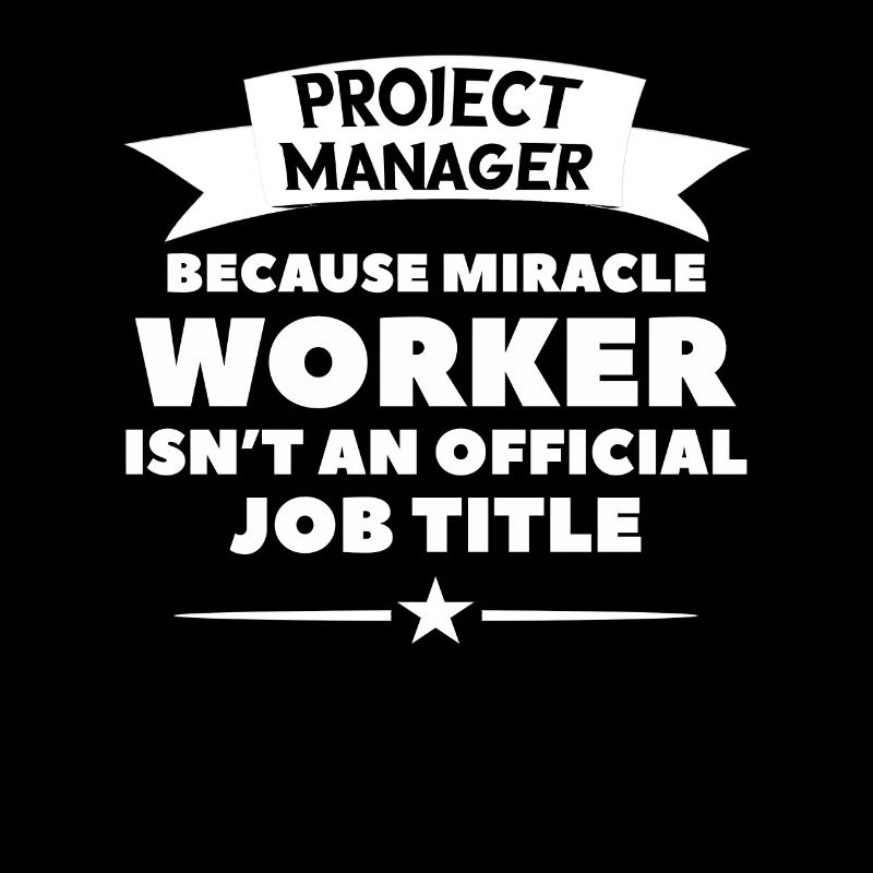 Project Manager Wonder Work T-Shirt Gift