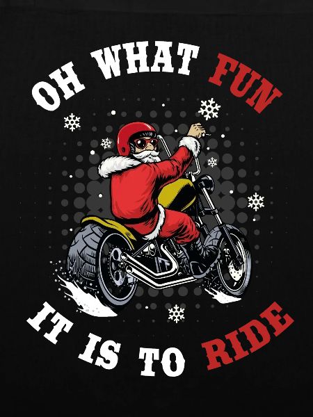 Santa Motorcycle Chopper