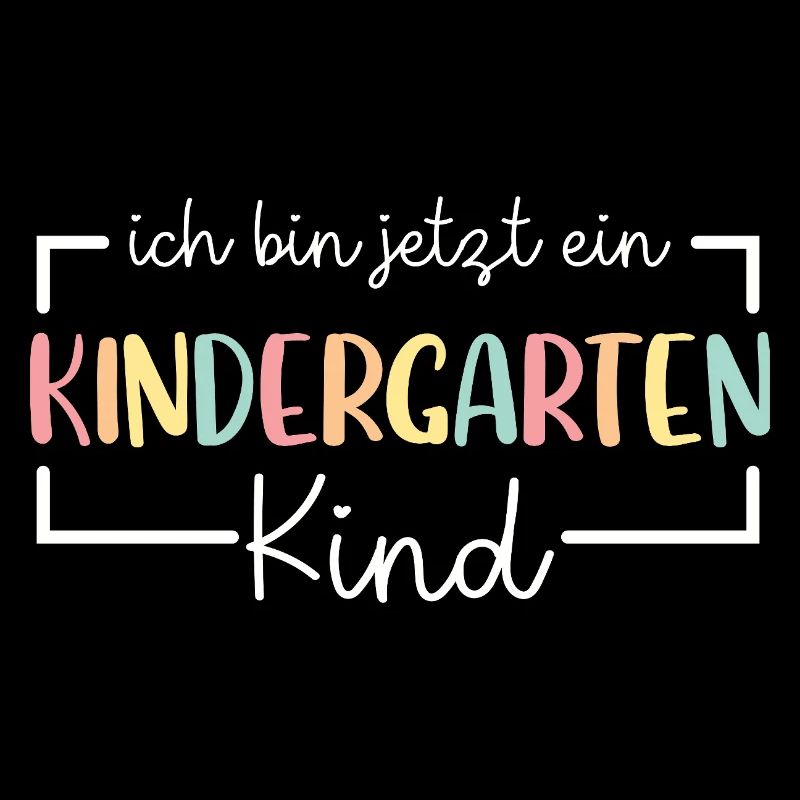 Kindergartenkind Regenbogen Ich bin jetzt im