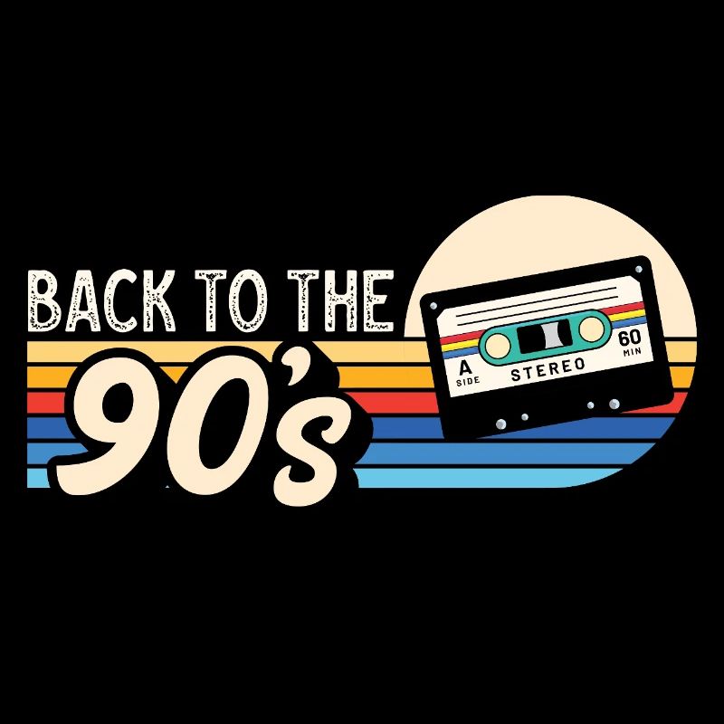 90er Jahre 90s Retro Geschenk