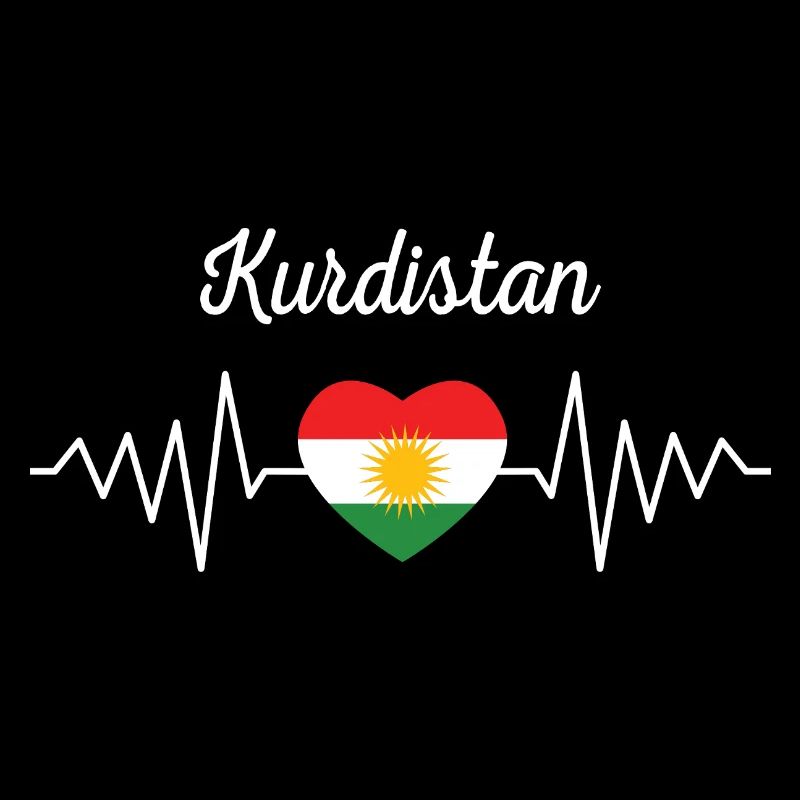 Drapeau du Kurdistan Bakur Bashur Rojava Rojhlt Newroz