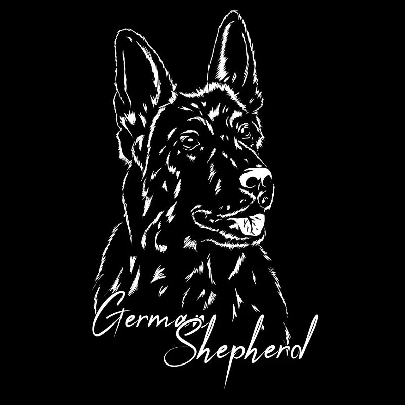 deutscher Schäferhund Portrait