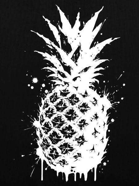 Splashed pineapple spray
