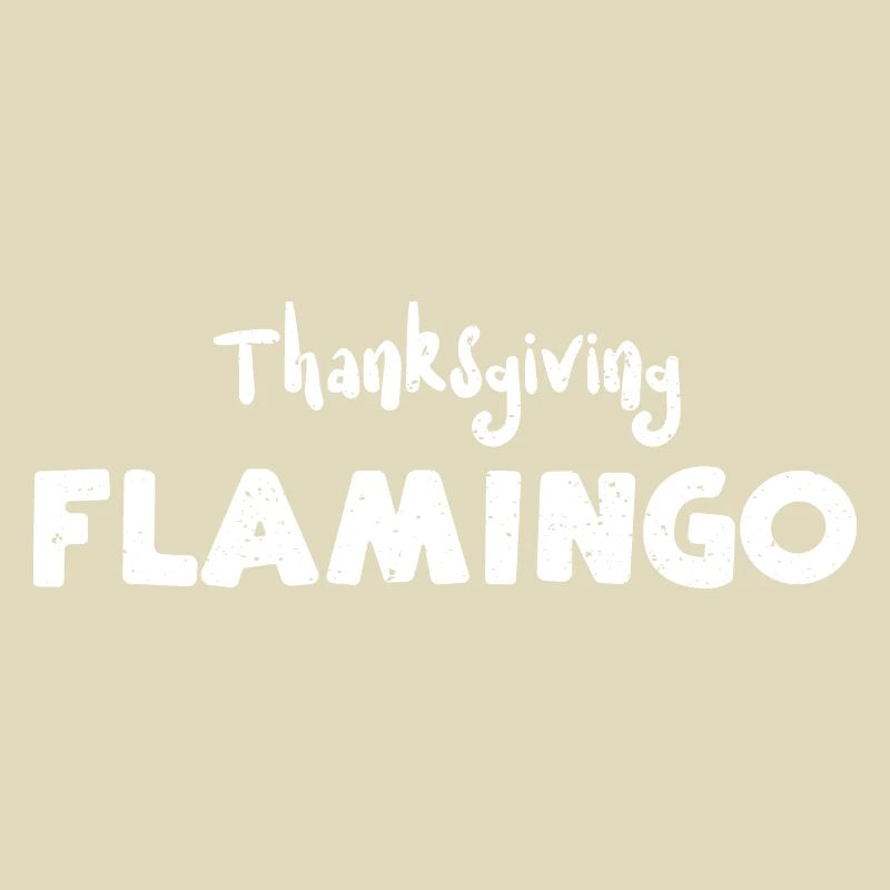 Flamant rose de Thanksgiving