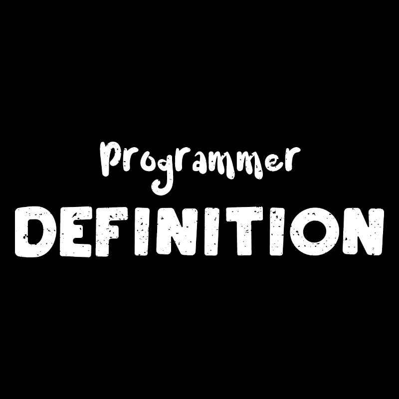 Programmer Definition - Coding