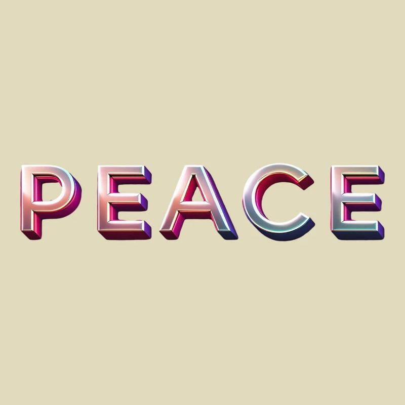 PEACE – La typographie comme expression de la liberté et de la liberté