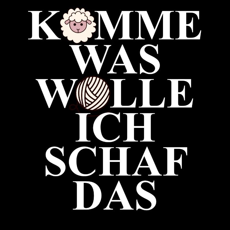 Komme Was Wolle Ich Schaf Das Baumwolle Bauer