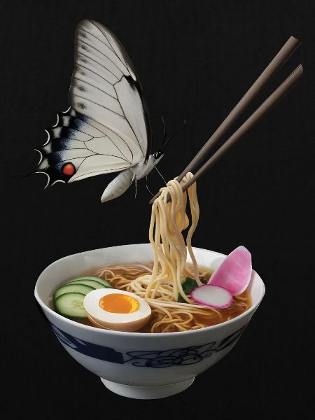 Schmetterling Ramen