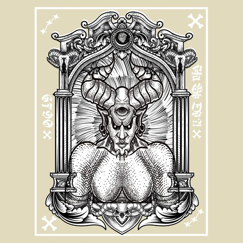 Gothic Evil - Gothic 666 Satan Baphomet