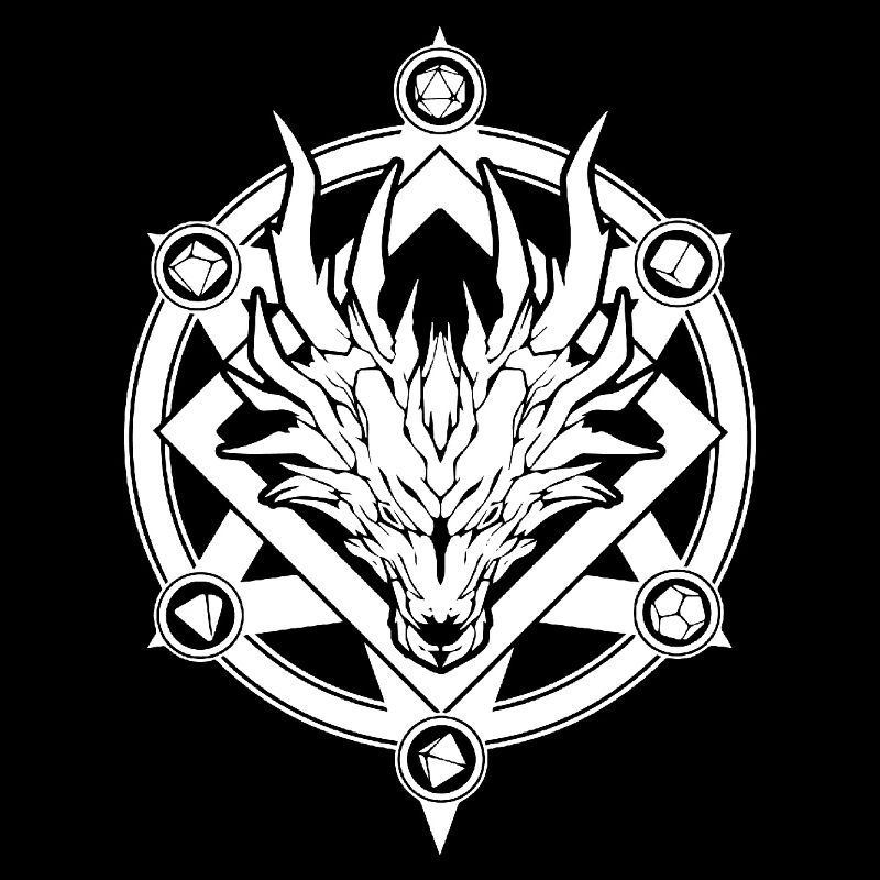 Magic circles Emblem Dragon