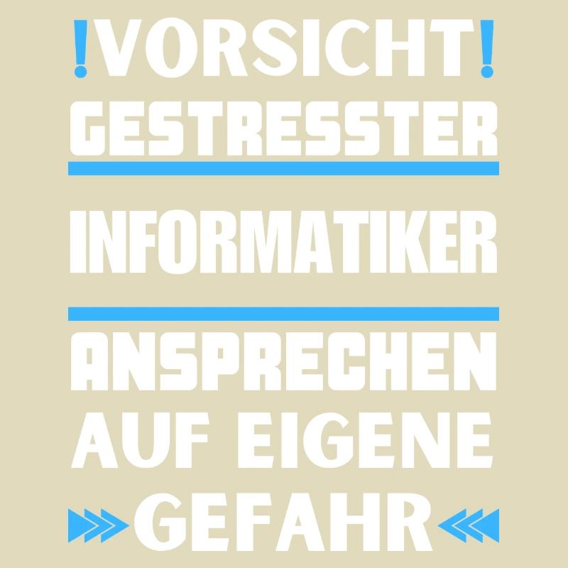 Don't talk to a stressed computer scientist!
