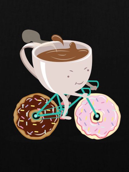 Donut Coffee Bicycle
