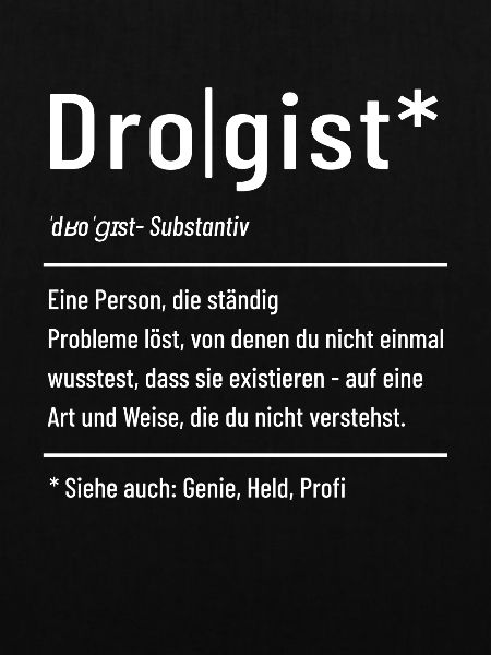Drogist - Definition - Lexikon