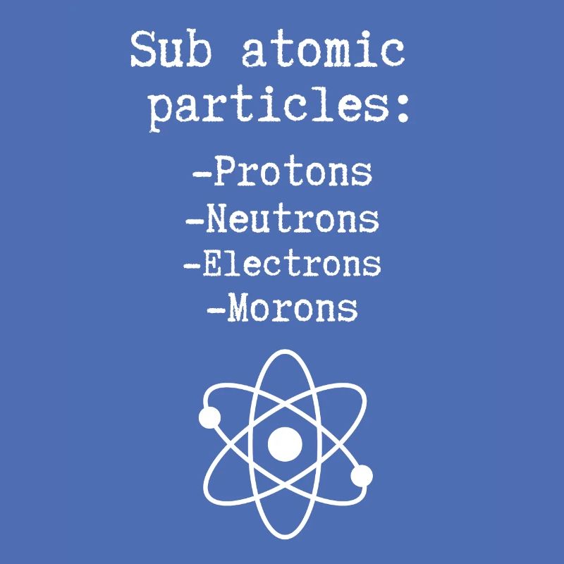Sammlung von Subatomteilchen