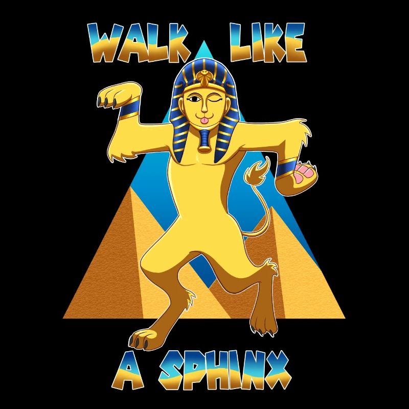 Gehen Sie wie eine Sphinx