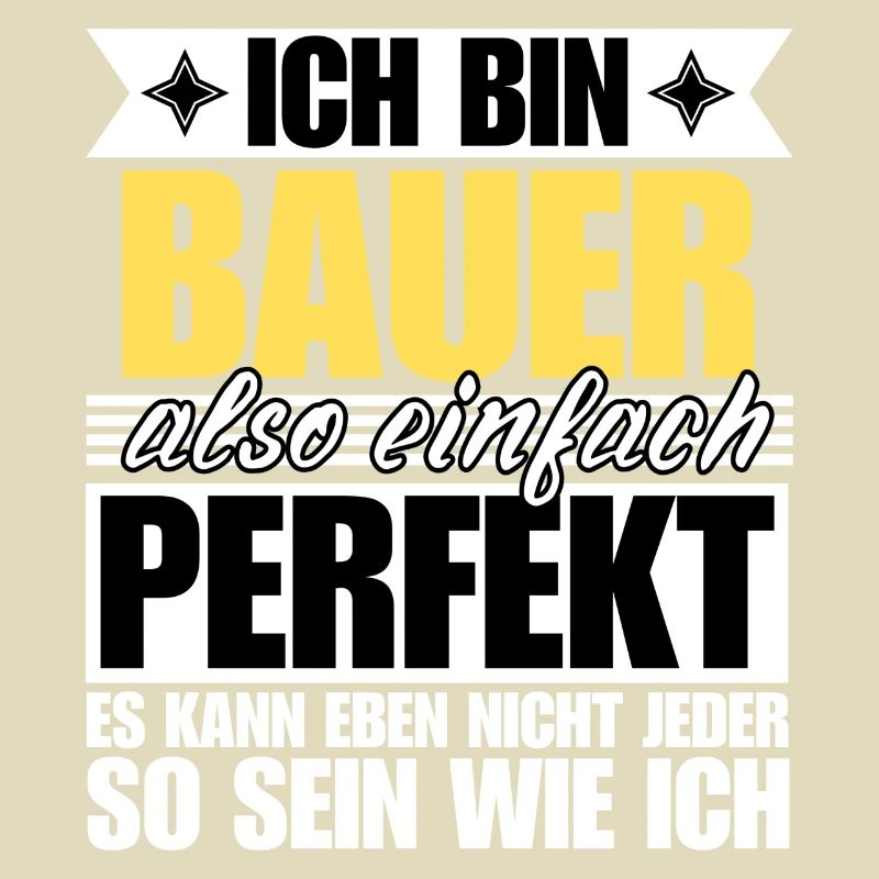 Perfekter Bauer