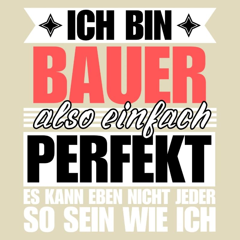 Perfekter Bauer
