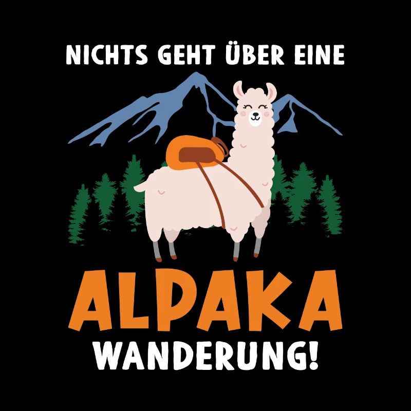 Alpaka wanderung Lama Geschenk