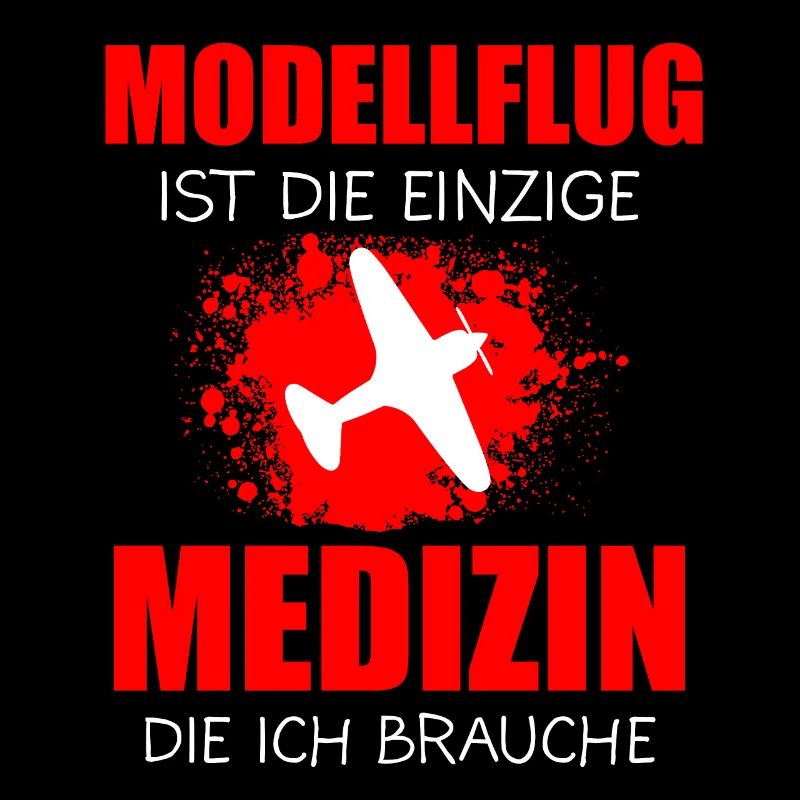 Modellflug Modellflieger Spruch Geschenk