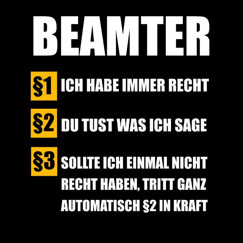 Beamter Beamte Beamtin Geschenk