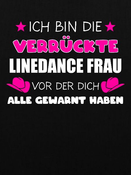 Linedance Frau Western Linedancing Geschenk