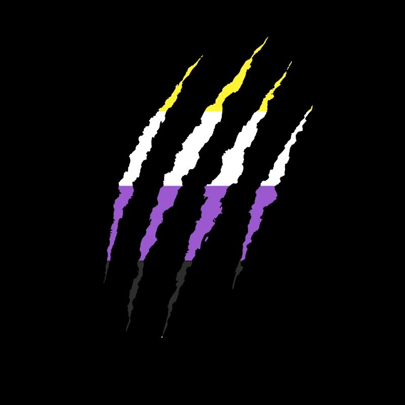 Non Binary Non-Gender Non-Binary Flag Gift