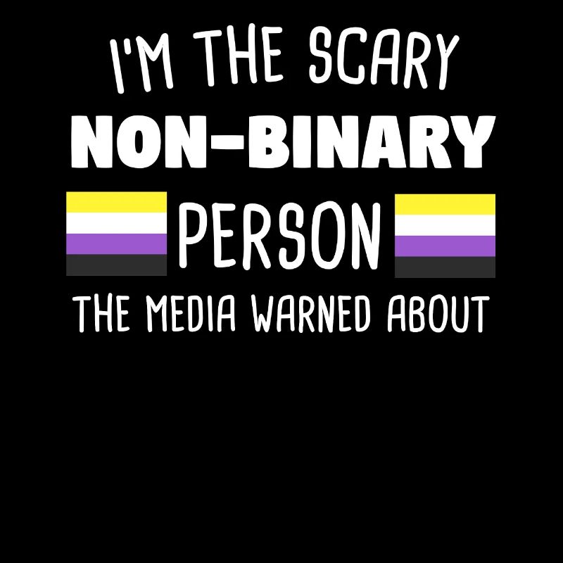 Non Binary Non-Gender Non-Binary Flag Gift