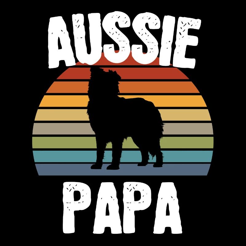 Aussie Papa Australian Shepherd gift