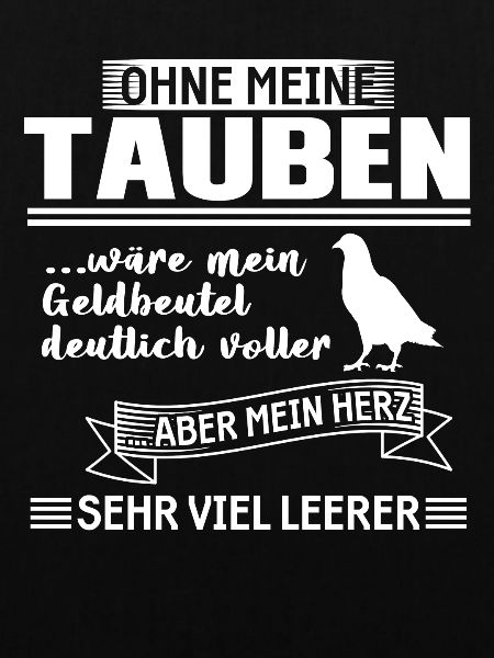 Taube Brieftaube Tauben Geschenk
