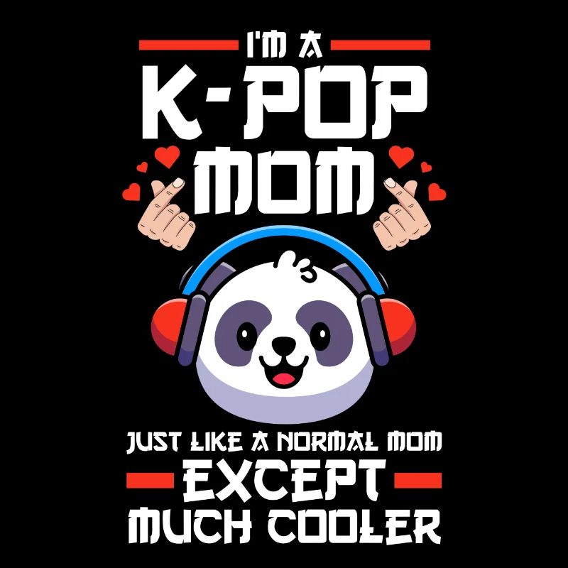 K-Pop Mom Panda K-Pop Mom Panda Geschenk