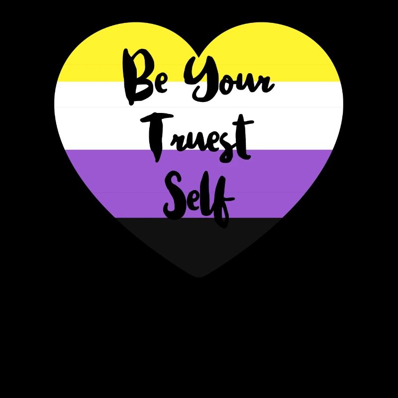 Non-binary non-binary flag LGBTQ gift